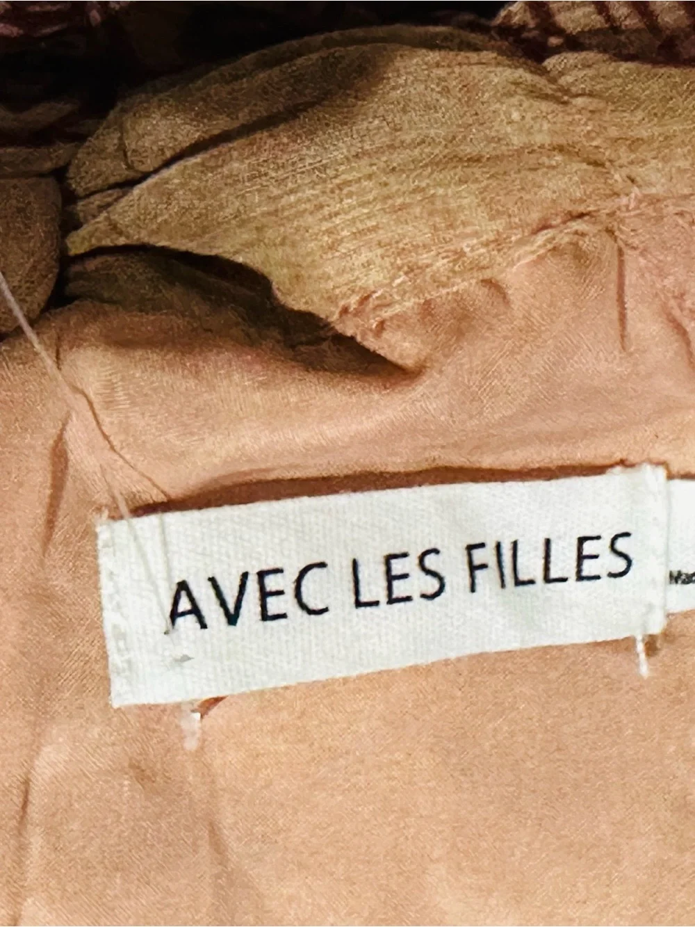 Avec Les Filles lightweight beige